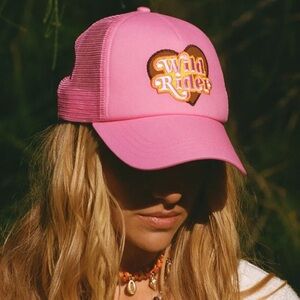 Spell WILD RIDER TRUCKER HAT